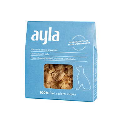 Ayla Dog Filet z piersi indyka - Liofilizowany 28g